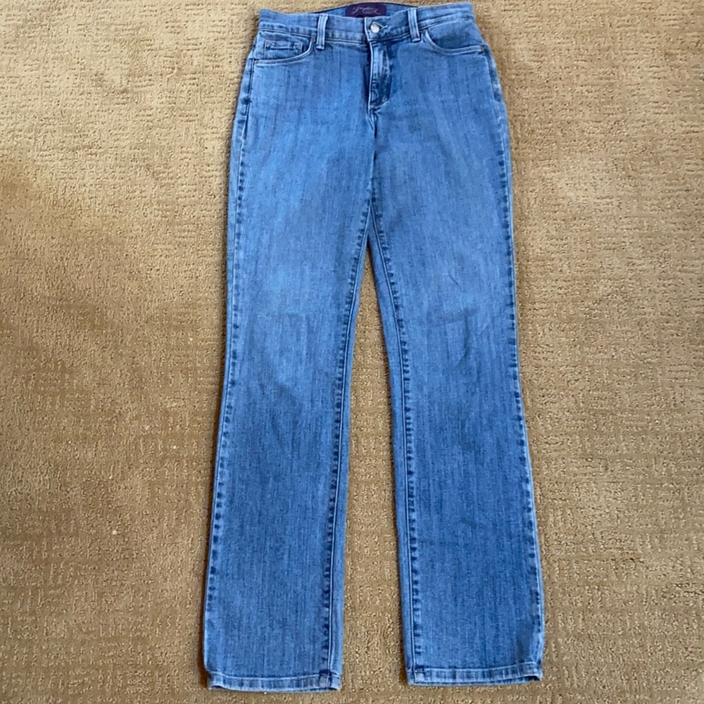 NYDJ Straight Leg Jeans. Size 4